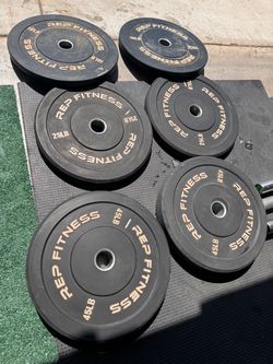 REP Bumper Plate Set