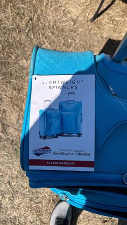 American Tourister Lightweight Spinner Luggage – Blue