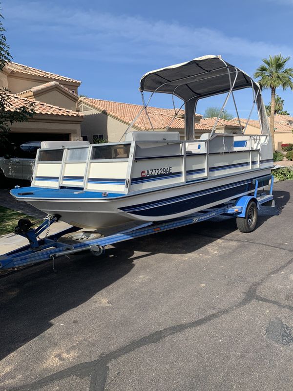 20’ Ozark deck boat for Sale in Gilbert, AZ OfferUp