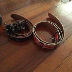 D Hardi And England Flag Belt.