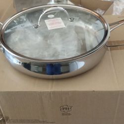 Princess House Tri-ply Stainless Steel 13' Skillet