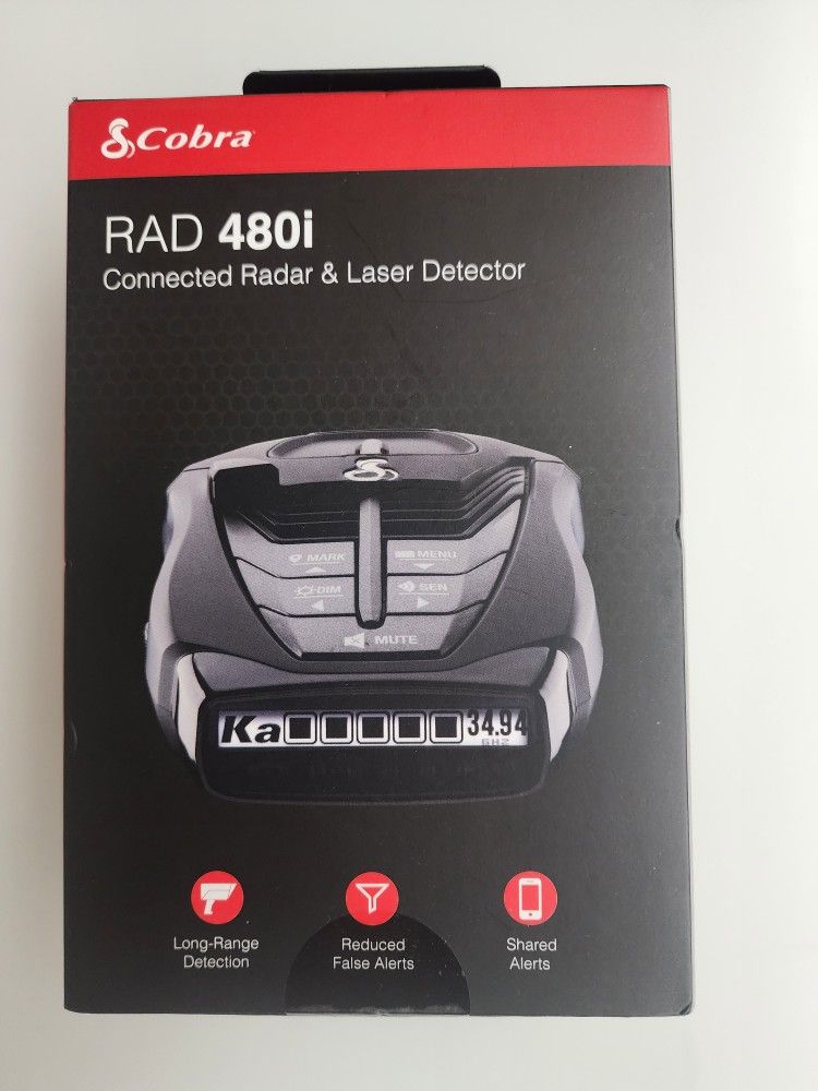 Cobra RAD 480i Radar and Laser Detector for Sale in