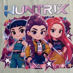 Huntrix demon hunters shirt kids