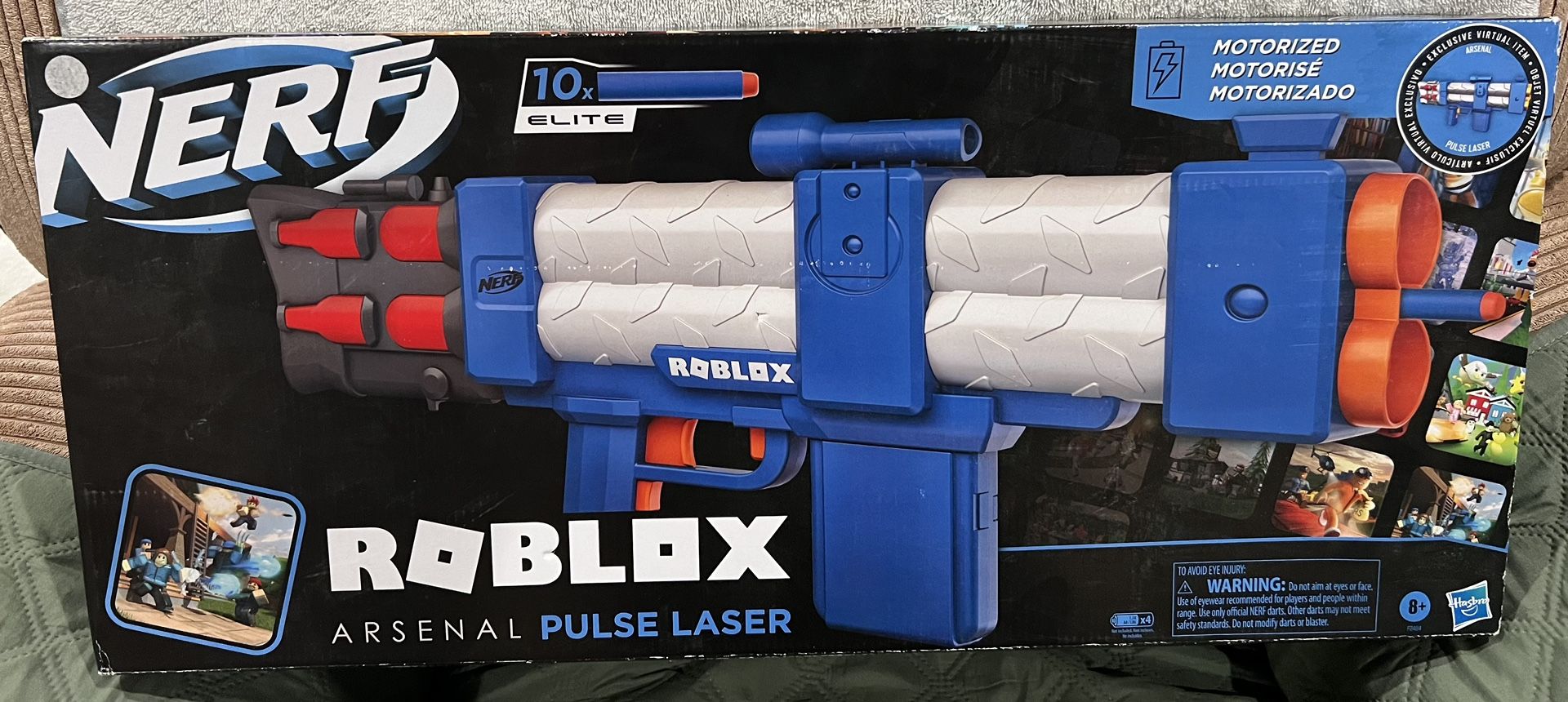 Roblox X Nerf Roblox Arsenal Pulse Laser (SEALED)