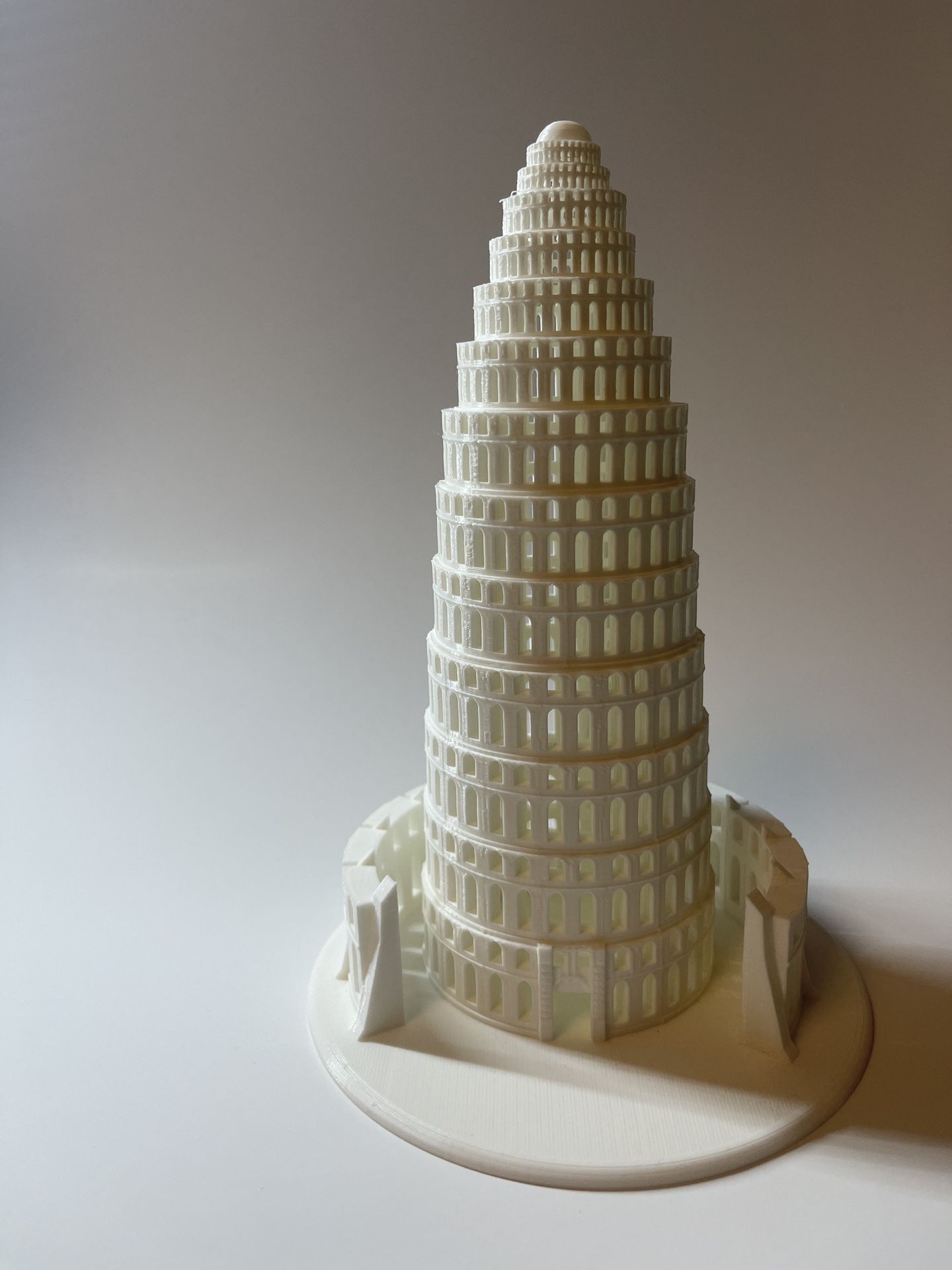 Tower Of Babylon 3D Printed Aquarium Decoration