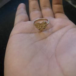 Gold Nugget Ring 