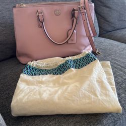 Tory Burch Light Pink Purse