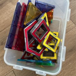 Assortment Of Magnetic Tiles