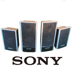 Sony 4 Speakers Surround Sound Set SS-TS81 AND SS-TS80 Nice!