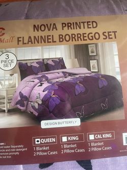 3 Piece Borrego Blanket Good Quality