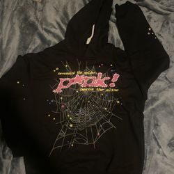 Pink Sp5der Hoodie 