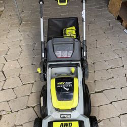 RYOBI Lawnmower Working Good 