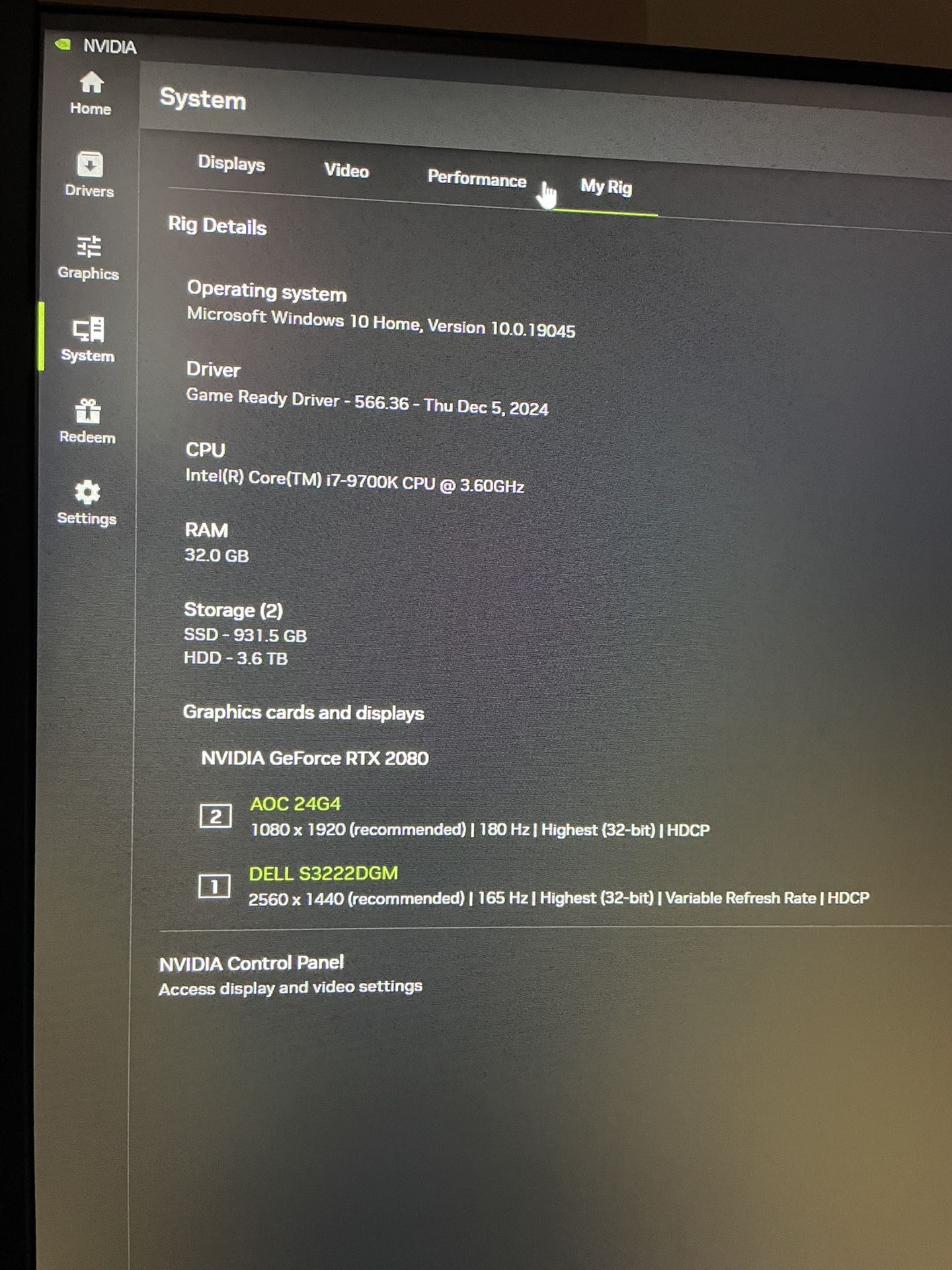 Selling Set Up Specs In Photos