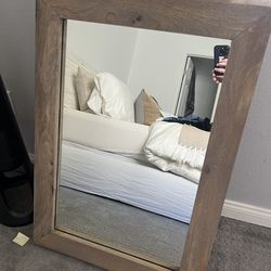 West Elm Parsons Mirror - 24in by 34in