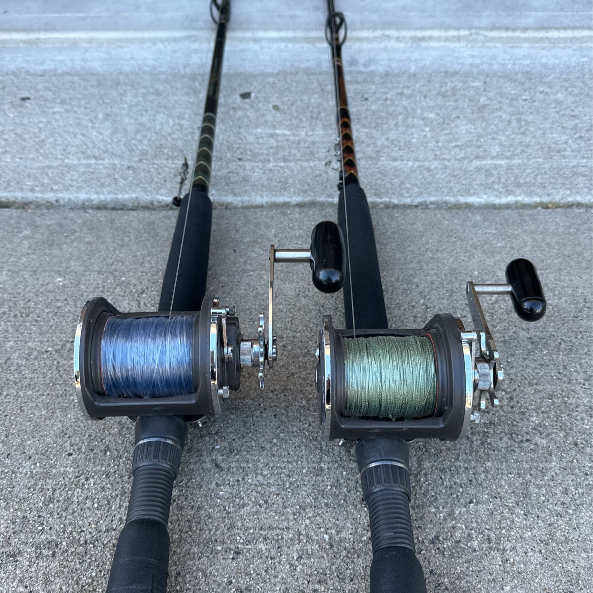 Trolling Combo / Daiwa Sealine 50H Reels Ready For Striper Season!