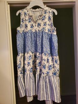 Girl Casual Dress 10/12