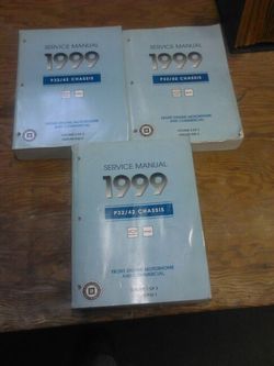 1999 service manuals Chevy and GMC