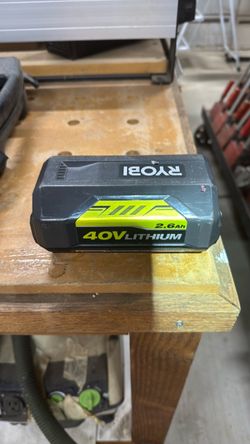 Ryobi 40v battery dead