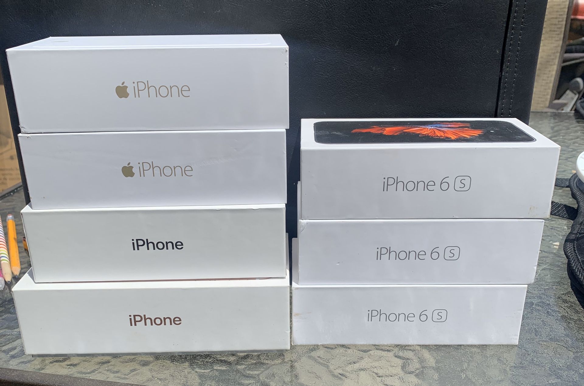 iPhone boxes