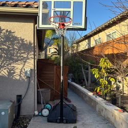 Shatterproof Basketball Basket And Base