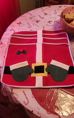 4 Santa Placemats 🎅 