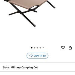 Camping Cot 