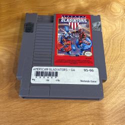Nintendo - NES - American Gladiators