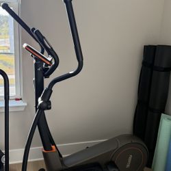 Niceday Elliptical Machine, Elliptical Exercise Machine for Home with Hyper-Quiet Magnetic Driving System, Elliptical Trainer with 15.5IN & 20IN Strid