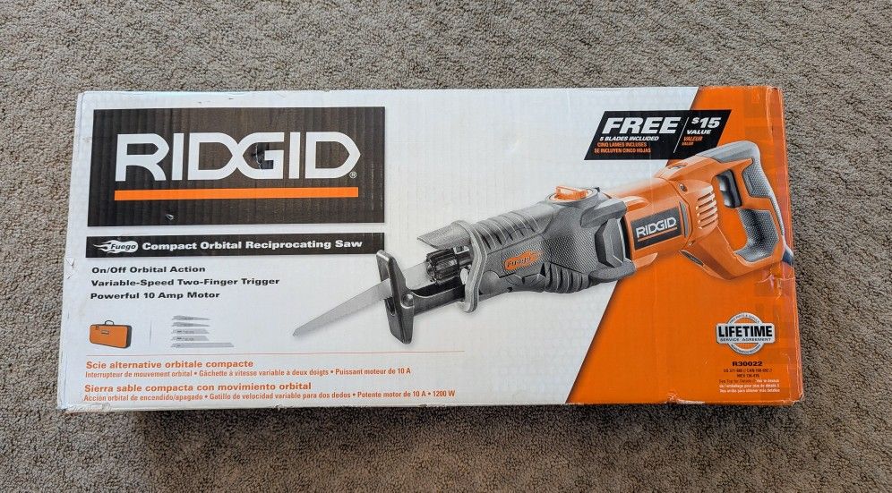 RIDGID Saw - Brand New, Never Used