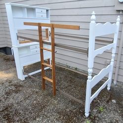 Set Of 2 Twin Bed Frames Solo Or Bunks