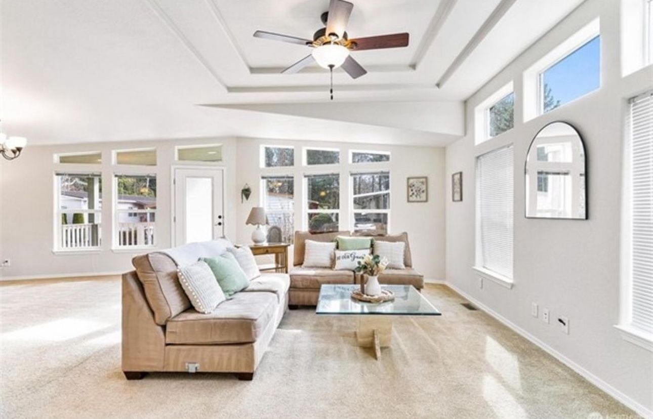 Sectional And Coffee Table Combo