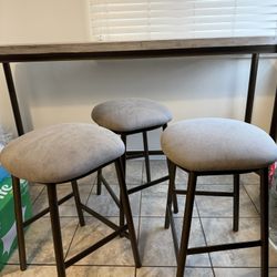 Bar Table W/ Chairs 