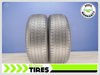 2 Bridgestone Alenza A/S 02 RFT 235/60R18 Used Tires 6.1/32 Tread 103H Run Flat
