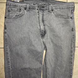 Levi’s 505 Mens Light Black Washed Jeans 