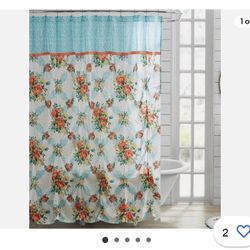 Pioneer Woman Shower Curtain 