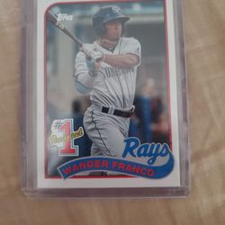 Wander Franco #1 Prospect Topps 2020