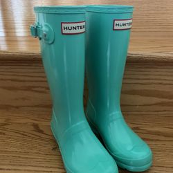 Girls Hunter Rain Boots Size 2