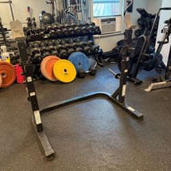 Heavy Duty Adjustable Squat/Bench Press Rack