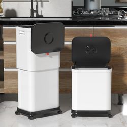 Big or small convertible trash can new