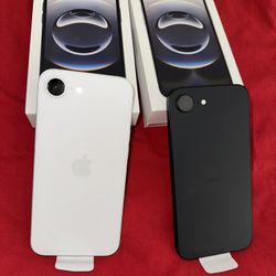 Apple iPhone 16E White Or Black Brand New Unlocked For Any Carrier Bonus New Case & Glass screen Protector I Can Deliver  