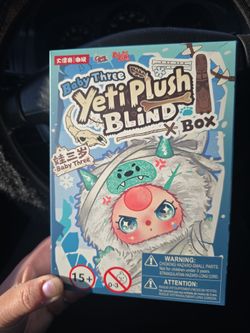 Baby three yeti plush