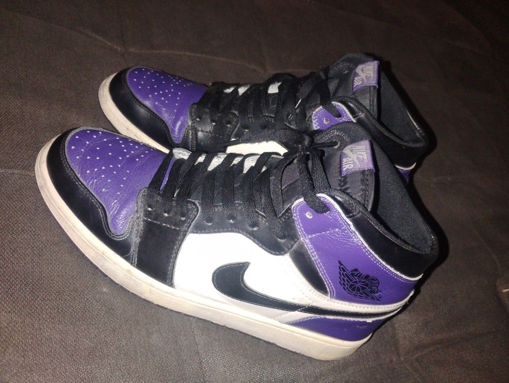 Jordan OG J1s Purple And Black 75 OBO