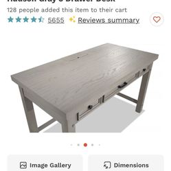 Grey Desk