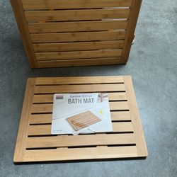SEVILLE BAMBOO BATH MAT