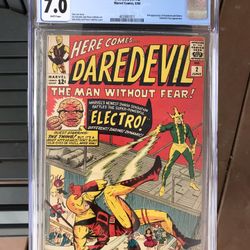 Daredevil #2 (1964) CGC 7.0 — White Pages; 2nd appearances of Daredevil & Electro