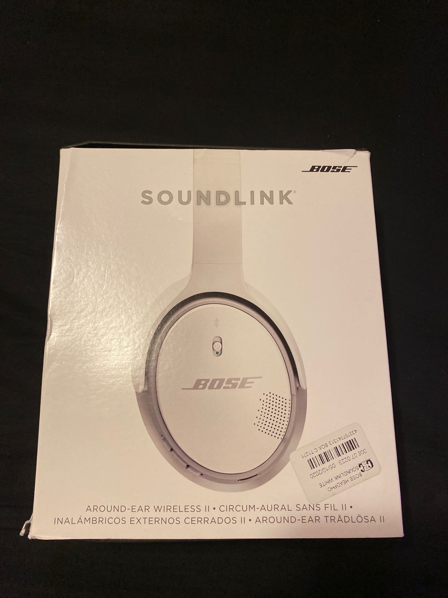 Bose soundlink around the ear wireless ll