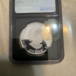 2020 1oz Canada $1 UNR PF70 Peace Dollar 