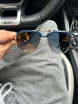 Authentic CAZAL Mod. 9092 Sunglasses - Night Blue / Gold