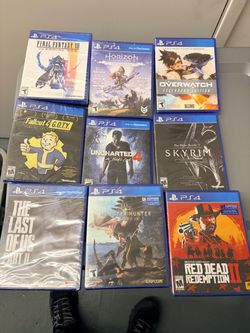 PS4 Game Bundle – 9 Titles