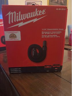 Milwaukee  1-1/4 in. x 2 ft. to 6 ft. Expandable Hose